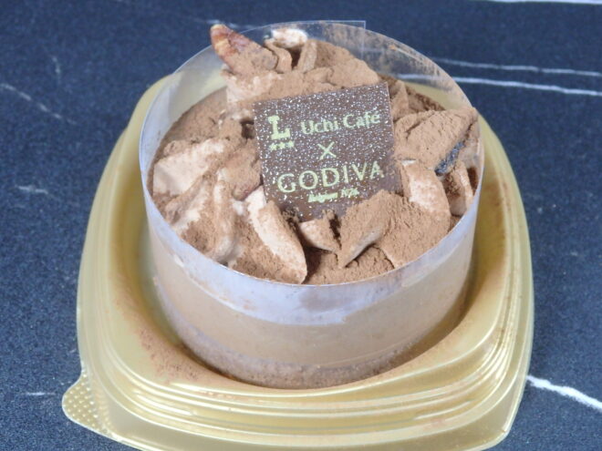 2025 ローソン GODIVA x Uchi Cafe プティノエルショコラ
